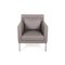 500 Gray Leather Armchair from Walter Knoll / Wilhelm Knoll 7
