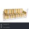Three-Seater Green, Blue and Brown Cream Couch from Cor Conseta 2