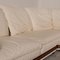 Cream Leather Sofa Set by Nieri Corniche, Set of 2, Image 4