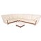 Cream Leather Sofa Set by Nieri Corniche, Set of 2 1