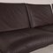 Roro Brown Leather Sofa Set from Brühl & Sippold, Set of 2, Immagine 6