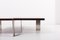 Architectural Coffee Table in Steel and Wood, 1960s 11