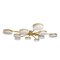 Deca Drums Brass Structure Ceiling Light, Image 3