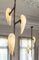 Hand-Sculpted Cast Bronze Chandeliers by William Guillon, Set of 2 2