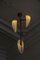 Hand-Sculpted Cast Bronze Chandeliers by William Guillon, Set of 2, Image 18