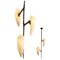 Hand-Sculpted Cast Bronze Chandeliers by William Guillon, Set of 2 1
