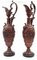 Brown Patinated Bronze Ewers, Set of 2 3