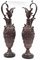 Brown Patinated Bronze Ewers, Set of 2 2