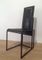 Black Leather Dining Chairs, Set of 6 13
