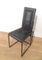 Black Leather Dining Chairs, Set of 6 9