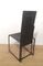 Black Leather Dining Chairs, Set of 6 6