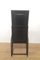 Black Leather Dining Chairs, Set of 6 7