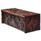 Carved Wood Chest by Gianni Pinna, Image 1