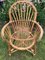 Vintage Mid-Century Bamboo and Rattan Armchair, 1950s, Image 3