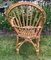 Vintage Mid-Century Bamboo and Rattan Armchair, 1950s, Immagine 11