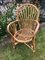 Vintage Mid-Century Bamboo and Rattan Armchair, 1950s 9