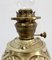 Large Early 20th Century Art Deco Bronze Oil Lamp 7