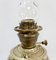 Large Early 20th Century Art Deco Bronze Oil Lamp 6