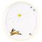 Yellow Porcelain Collection Plate from Litolff, 1946 1