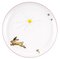 Yellow Porcelain Collection Plate from Litolff, 1946, Immagine 3