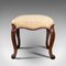 Antique English Walnut Dressing Stool, 1820s, Immagine 4