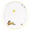 Rose Porcelain Collection Plate from Litolff, 1946, Imagen 8