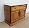 Late 19th Century Maple & Carrara Marble Writing Case Buffet 2