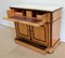 Late 19th Century Maple & Carrara Marble Writing Case Buffet 5