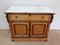 Late 19th Century Maple & Carrara Marble Writing Case Buffet, Image 11