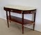 Large 18th Century Louis XVI Style Mahogany and Marble Console Table, Image 4