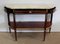 Large 18th Century Louis XVI Style Mahogany and Marble Console Table, Imagen 25