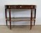 Large 18th Century Louis XVI Style Mahogany and Marble Console Table, Imagen 10