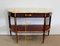 Large 18th Century Louis XVI Style Mahogany and Marble Console Table 30