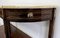Large 18th Century Louis XVI Style Mahogany and Marble Console Table 19