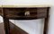 Large 18th Century Louis XVI Style Mahogany and Marble Console Table, Image 19