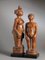 Wooden Zela Sculptures, Set of 2, Imagen 1