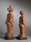 Wooden Zela Sculptures, Set of 2 2