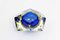 Blue Diamond Murano Glass Ashtray from Seguso, Image 1