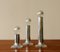 Metal Wall Lights by R. Krüger, 1970, Set of 3, Immagine 4