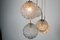 Large Mid-Century Frosted Glass Cascade Ceiling Lamp from Doria, 1960s, Image 17