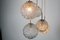 Large Mid-Century Frosted Glass Cascade Ceiling Lamp from Doria, 1960s, Immagine 17