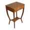 19th Century Biedermeier Elmwood Sewing or Side Table, Imagen 5