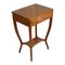 19th Century Biedermeier Elmwood Sewing or Side Table, Immagine 5