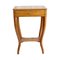 19th Century Biedermeier Elmwood Sewing or Side Table 1