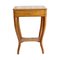 19th Century Biedermeier Elmwood Sewing or Side Table, Immagine 1