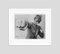 Affiche Michael Caine en Résine Argentée Encadrée en Blanc par Stephan C Archetti 2