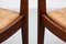 Dutch Rattan Wengé Dining Chairs, 1960s, Set of 4, Image 3