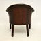 Antique Leather Armchair, Image 9