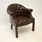 Antique Leather Armchair, Immagine 2