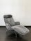 Chaise-Lounge with Chromed Metal Frame from Dux 1980 3